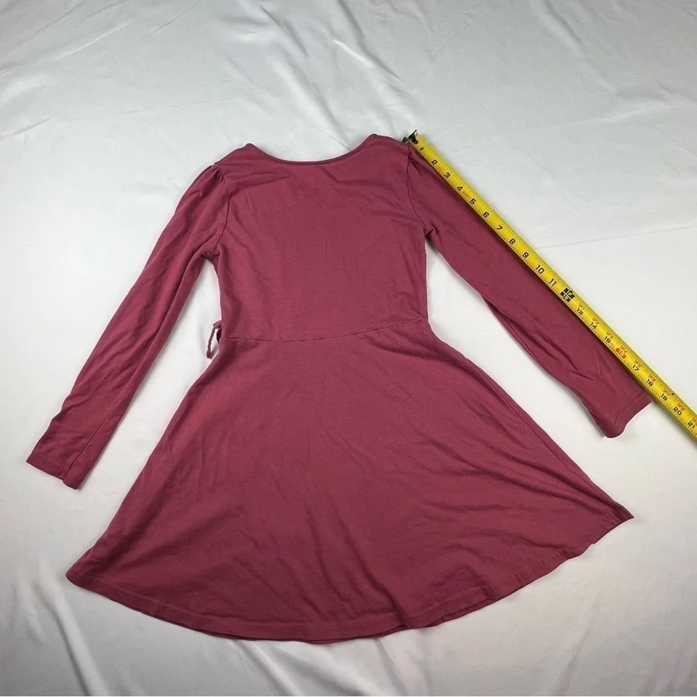 The Children’s Place - Girl’s Dress - Pink (Dusty Rose) Medium (7/8)